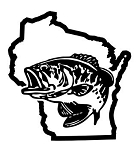 Wisconsin Bass Fishing Decal Sticker